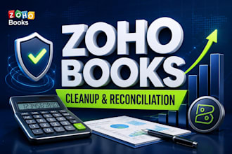 do zoho books bookkeeping cleanup reconciliation reports