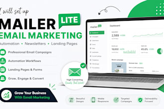 setup mailerlite n8n gmail go highlevel mailchimp email  marketing automation