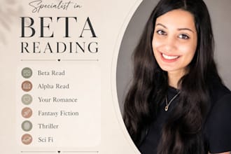 beta read alpha read your romance fantasy fiction thriller sci fi as beta reader