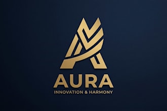 design a modern and balanced golden ratio logo for your brand