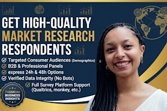 get targeted respondents for your market research