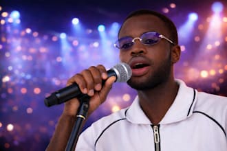 be your male gospel singer, songwriter and trance edm vocalist