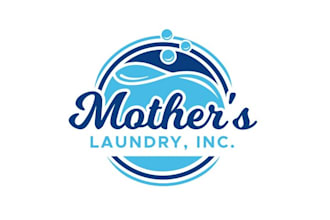 design gorgeous fun logo for our commercial laundry service