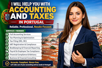 help you with accounting and taxes in portugal