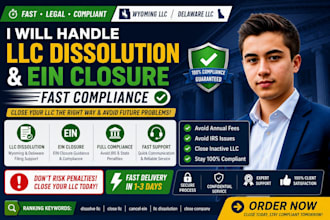 handle llc dissolution and ein closure fast compliance