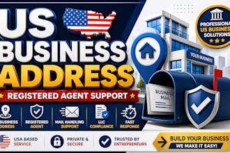 provide us business address and registered agent solutions