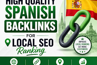 create high quality spanish backlinks for local SEO ranking