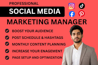 social media manager, content creator, social media post,