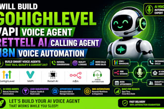 build gohighlevel vapi voice agent retell ai calling agent n8n voice auto