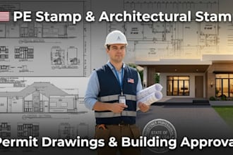 do pe stamp architectural stamp permit drawings for building permit