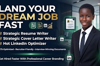 craft you strategic resume, cover letter and hot linkedin opt