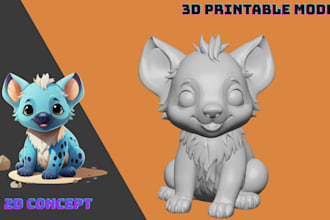 convert 2d sketch, photo to 3d model, logo, art toy and figurine printable stl