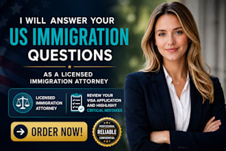 be your US immigration legal consultant and provide expert visa guidance