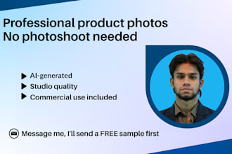 create professional ai product photos for e commerce