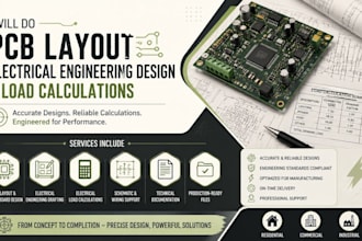 do pcb layout electrical design and load calculations