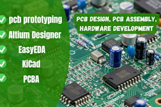 do professional pcb design assembly and hardware development