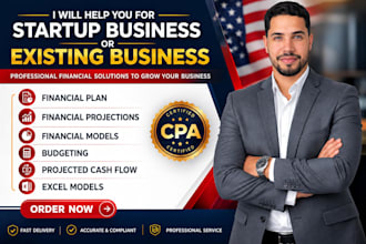 create business plan, financial projections and forecast