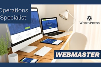 maintain, update, and manage your wordpress or cms website