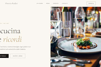 build a modern landing page for your local business or service