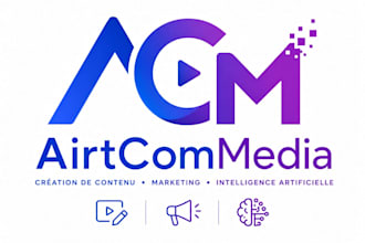 create french and english social media content