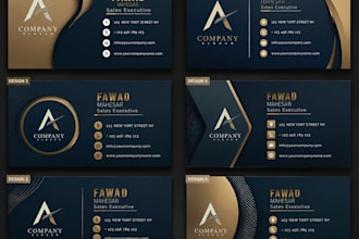 design professional businesscard and stationery for business