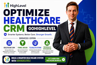 optimize healthcare CRM gohighlevel telehealth workflow reporting freshsales