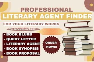 pitch your book to active literary agent prepare book synopsis and query letter