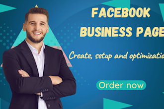create, setup and optimize your facebook business page