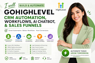 gohighlevel crm automation ghl workflow ghl ai chatbot gohighlevel sales funnel