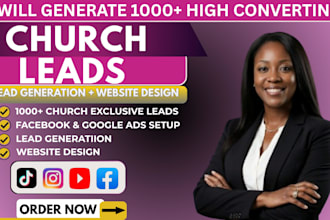 church leads online church leads ministry leads facebook ads google ads