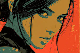 comic book illustration with comic book illustrator
