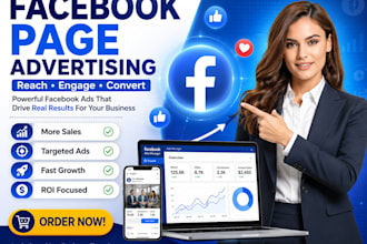 manage facebook page advertising for sales and engagement