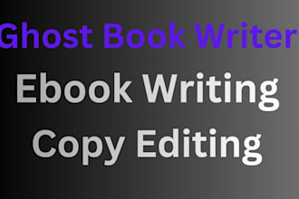 expert ebook writing services for authors, brands