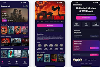 build video streaming app, drm, CDN, series streaming, ott app, short drama app