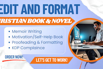 copyedit and proofreading your story, novel, christian books and fiction stories