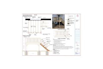 design USA standard decks, stairs and exterior  drawings