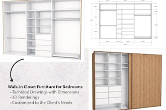 design custom cabinetry and furniture for your space