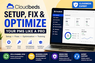 setup cloudbeds, fix cloudbeds optimize your cloudbeds pms
