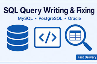write, fix, and optimize your sql queries for mysql, postgresql, and oracle