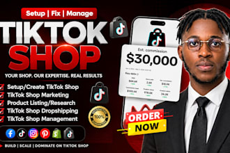 fix tiktok shop, optimize tiktok shop, tiktok marketing, tiktok ads for shopify