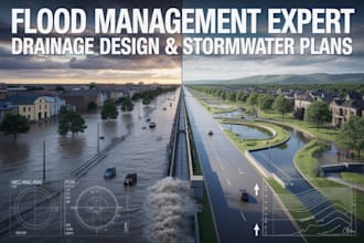 do flood management, drainage design and stormwater plan for permits