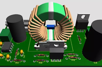 design smps, ac dc, dc dc buck boost converter and power supply pcb