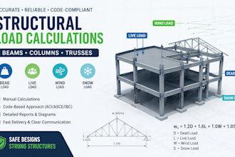 do accurate structural load calculations for beams, columns, and trusses