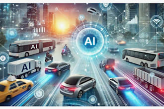 develop custom ai transportation app for logistics  and delivery, travel