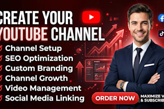 setup and grow your youtube channel for maximum views