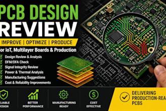 review your pcb design improvements for iot, multilayer boards and production