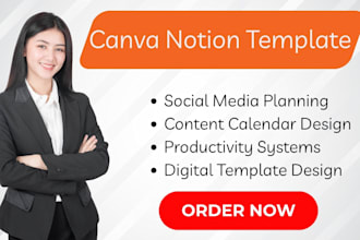 build a custom notion social media planner and content calendar for you