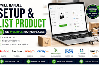 setup list amazon onbuy kleinanzeigen tradeling tradera subito allegro sharaf dg