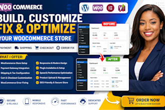 build woocomerce store payment shipping checkout cart customization error fix