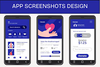 design high converting mobile app store screenshots for google play app store